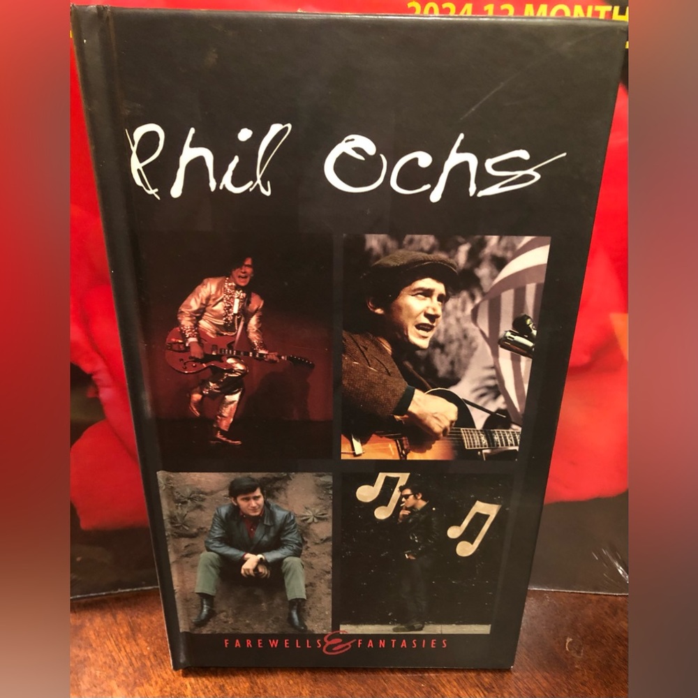 Phil Ochs, Farewells & Fantasies (3 CDs) and book set